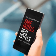 Laden Sie das Bild in den Galerie-Viewer, FAKE HOTELS - REAL HOTELS (eBook) / The difference between FAKE HOTELS &amp; REAL HOTELS by Johannes Fritz Groebler

