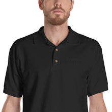 Load image into Gallery viewer, Crypto Hotel Embroidered Polo Shirt
