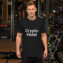 Load image into Gallery viewer, Crypto Hotel Unisex t-shirt
