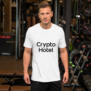 Crypto Hotel Unisex t-shirt